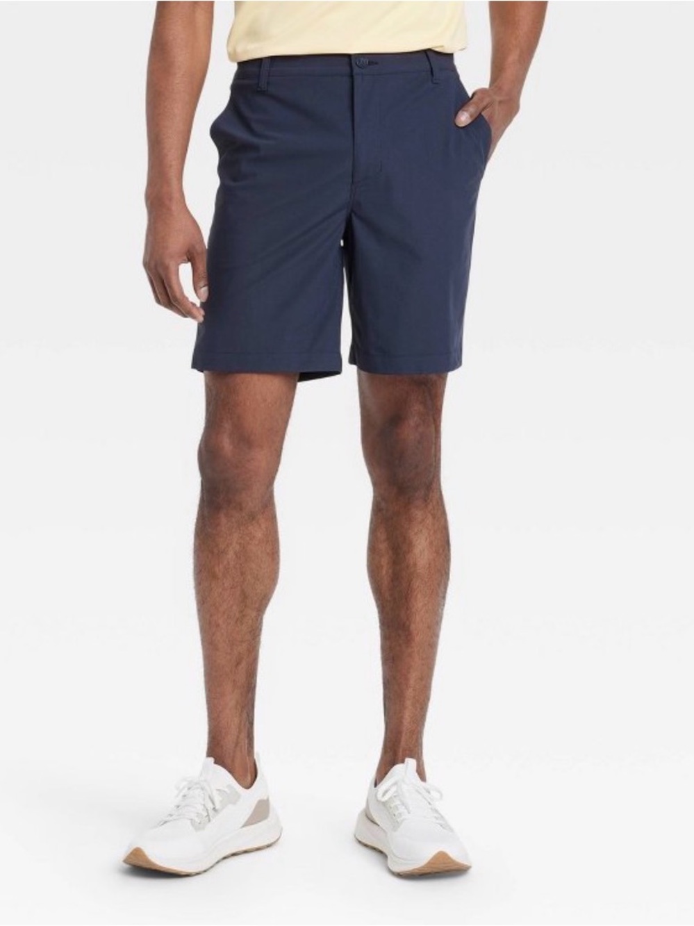 All In Motion Men's Cooling Golf Shorts 8" - Blue